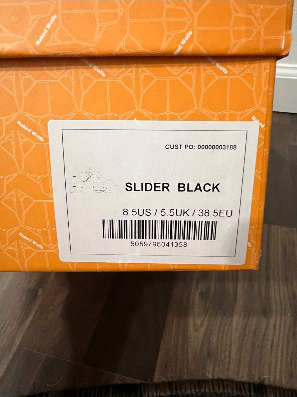 Naked Wolfe Black & White Chunky Platform Sneakers - Picture 3 of 9
